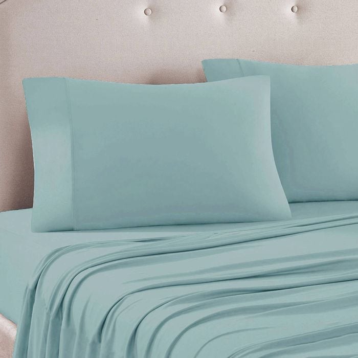 Art Terrace Microfiber Sheet Set Queen 33cm Wall Sky