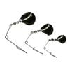 TT Lures Nickel Colorado Jig Spinners Fishing Lure - Size 3