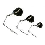 TT Lures Nickel Colorado Jig Spinners Fishing Lure - Size 3