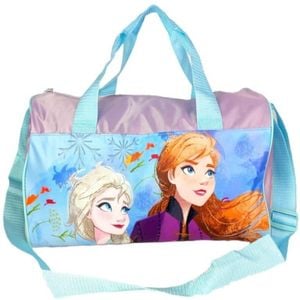 Disney Frozen Anna And Elsa Girls Sports Duffel Bag With Frozen Cap And Pencil Case