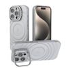 Magnetic Magsafe Case Back Camera Holder Cover - For Apple iPhone 16 Pro Max (Grey)