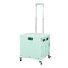 Toque Foldable Grocery Shopping Trolley Cart 65L Green