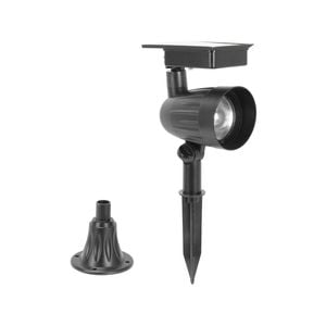 Luxzone 35cm 60lm Aluminium LED Solar Pathway Light