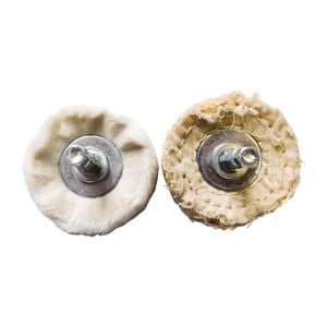 Josco 50mm 2 Piece Grinder Accessory Polishing Kit