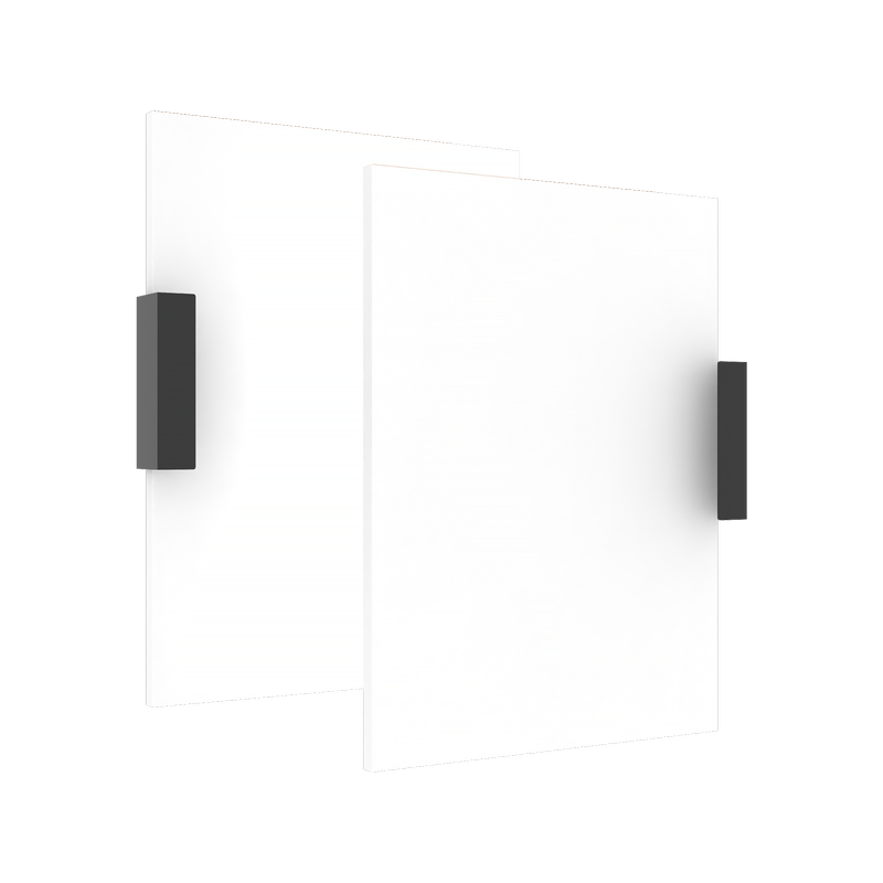 Lugna 512 x 750 x 16mm White Double Doors - White 750mm