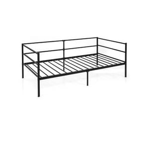 Costway Metal Daybed Frame Single Size Modern Sofa Bed Support Mattress Foundation
