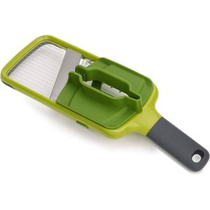 Catzon Handheld Mandoline Slicer with Food Grip & Adjustable Blades