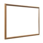 Oak Finish Frame Whiteboard Magnetic 900x600mm