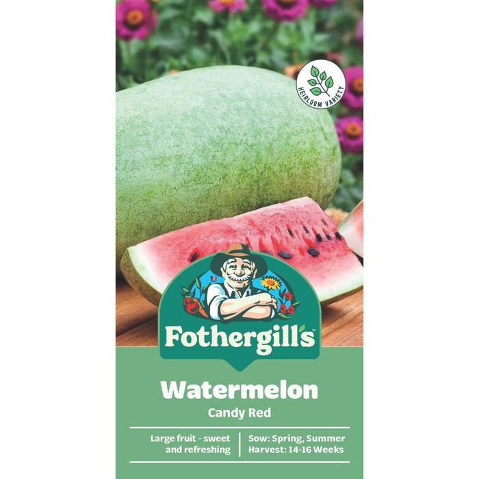 Fothergill's Candy Red Watermelon Vegetable Seeds