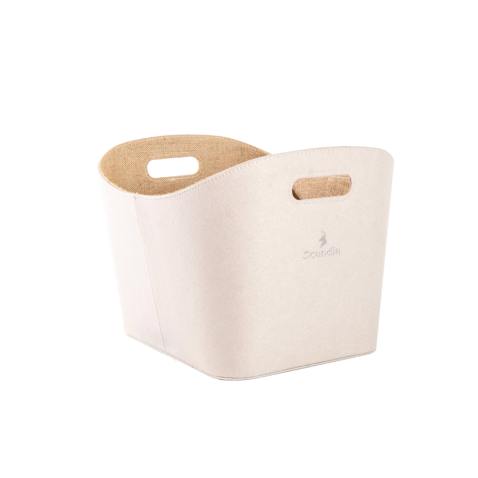 Scandia Paperbark Milan Felt Fireside Storage