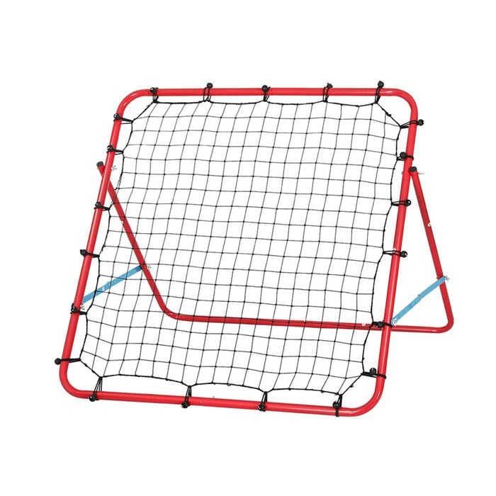 Everfit?Baseball Soccer Net Rebounder Football Goal Net Sports Training Aid Red