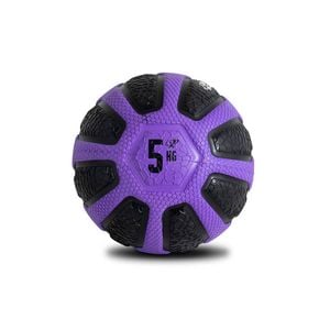 Medicine Ball Home Gym Crossfit Workout Exercise 5kg Black/purple