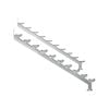 Galintel 10 Tread Galvanised Steel Dual Stair Stringer - 2 Pack