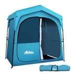 Weisshorn Pop Up Portable Camping Tent Change Room Blue
