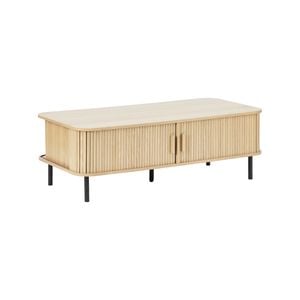 Cooper & Co. Haven Sliding Door 120cm Coffee Table Natural