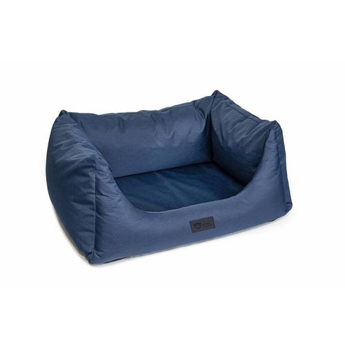 Superior Pet Plus High Side Hideout Ortho Pet Bed Ripstop Blue Large 116cm