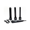 X3 Professional Hair Curling Wand Ceramic Curler Roller - Black