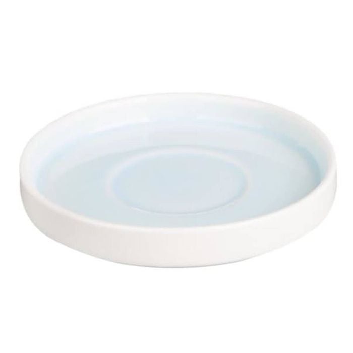 Olympia Fondant Saucer Aqua 135mm 6 Pack Tableware Crockery Cup Saucer Set