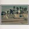 Galrie Stunning Skateboarding Photograph Capturing Skate Tricks, Black Frame, A1 60 x 84cm (23 x 33inch)