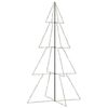 P&P Warm White LED Christmas Cone Tree 143x250cm Indoor Outdoor