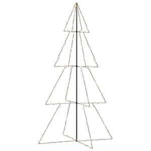 P&P Warm White LED Christmas Cone Tree 143x250cm Indoor Outdoor