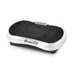 Everfit Vibration Machine Plate Vibrator Fitness Gym Home White