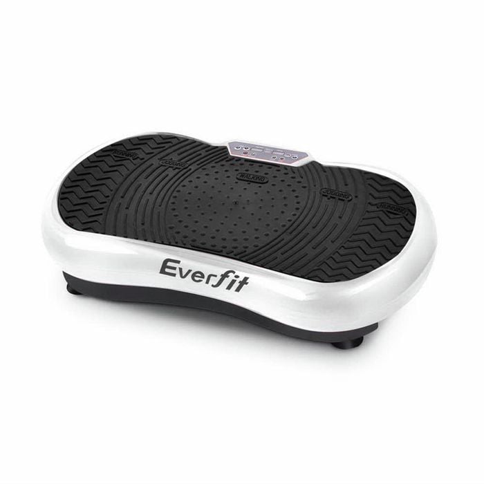 Everfit Vibration Machine Plate Vibrator Fitness Gym Home White