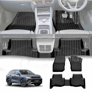 3d Floor Mats For Volkswagen Vw Tiguan Ct Series 2025-onwards Heavy Duty All Weather Car Mats Carpet Liner Set Accessories