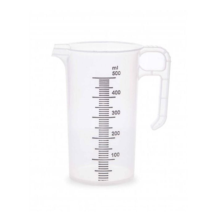 500ml Measuring Jug Heavy Duty Clear Propylene Bpa 5 Food Grade Pro-jug