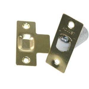 Sylvan Polished Brass Roller Bolt Catch