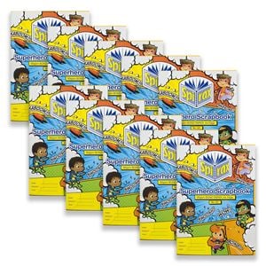 10pc Spirax 157 Super Scrapbook 64-pages 90gsm Paper Art Notebook Stationery