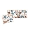 Cinnamon Ocean Frangipani Coasters Set of 6