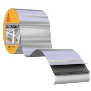 Sika 10m x 100mm Grey Sika MultiSeal BT High Tack Elastomeric Butyl Sealing Tape
