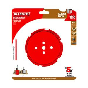 Diablo 117mm Demo Demon Carbide Teeth Rough-In Hole Saw