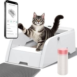 Advwin Self-Cleaning Cat Litter Box WiFi & App Automatic Cat Litter Box