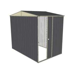 Build-a-Shed 2.3 x 1.5 x 2.3m Gable Single Sliding Side Door Shed - Grey
