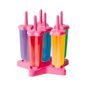 Avanti Star Ice Block Moulds Set 6pc Pink