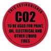 FirePro CO2 Extinguisher Sign