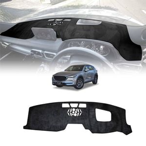Dash Mat Pad Cover for Mazda CX5 CX-5 2017-2022 Non-Slip Microfiber Pad Cover Interior
