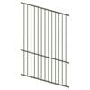 ProtectorAl 350-1200W x 1800H Pale Eucalypt Raked Up to 15º Flat Top Pool Fence Panel