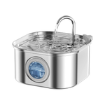 YES4PETS 3.2L Automatic Electric Pet Water Fountain Dog Cat Stainless Steel Feeder Bowl Dispenser