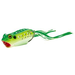 TT Lures 70mm Rocket Frog Popping Topwater Frog Lure - Green