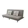 TOPONE 180CM Foldable Sofa Bed - Light Grey