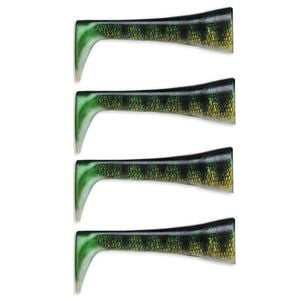 2x 2PK Rapala Replacement Tails For 20cm X Rap Peto Lures - Live Perch