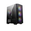 Msi Mag Pano M100r Pz Black Micro Atx Case, 1x Usb 3.2, 2x Usb 2.0, 1x Audio, 1x Mic, 4x Pci-e, 2x 2.5', 2x 3.5', Micro Atx