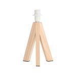Verve Design 24.5cm Wood Inga Tripod Lamp Base
