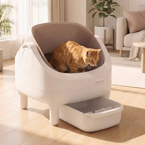 Advwin - Gallery - self cleaning cat litter box