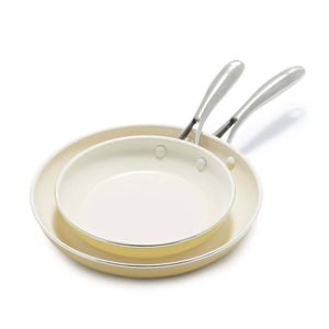 GreenLife Porpoise Frypan Set Home Kitchen 2 Pack