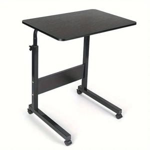 Lifebay Black Lift Table Desk with Pulley to Adjust Height