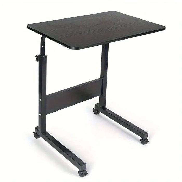 Lifebay Black Lift Table Desk with Pulley to Adjust Height